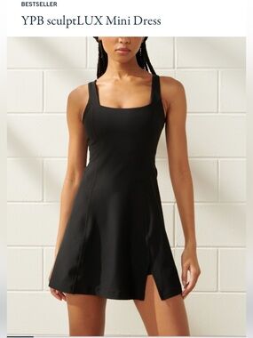 Abercrombie & Fitch Black SculptLUX Mini Dress